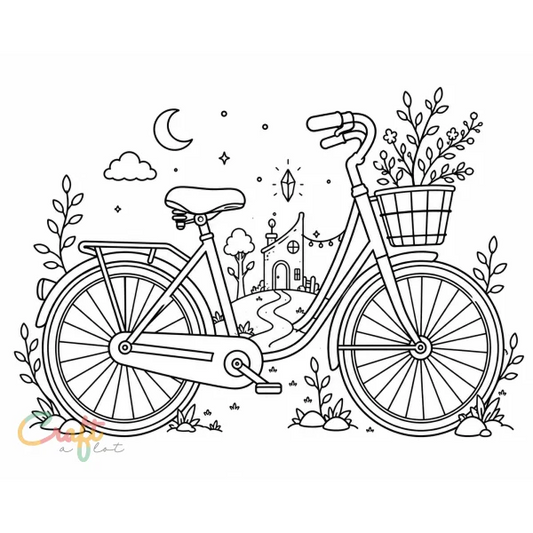 Little impossible worlds - Fiets - SVG Download