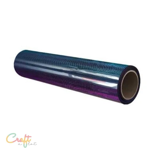 LurexShine HTV – Multi Black Paars Blauw