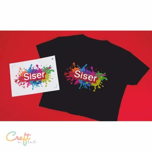 Siser EasyColor DTV Printbare Flexfolie - Ecotank • Flex • Heat transfer vinyl • Inkjet • inkjetprinter