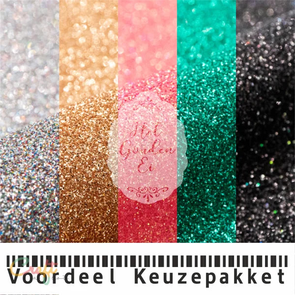 Siser Glitter Voordeel-keuzepakket 5 - Flex Easyweed • Heat transfer • Keuze • Korting