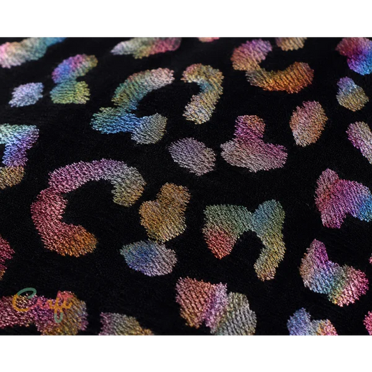 SoftFlock Rainbow Leopard HTV