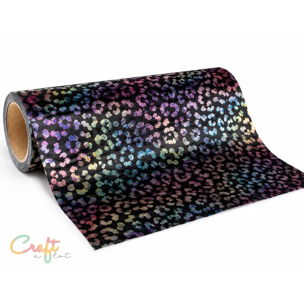 SoftFlock Rainbow Leopard HTV
