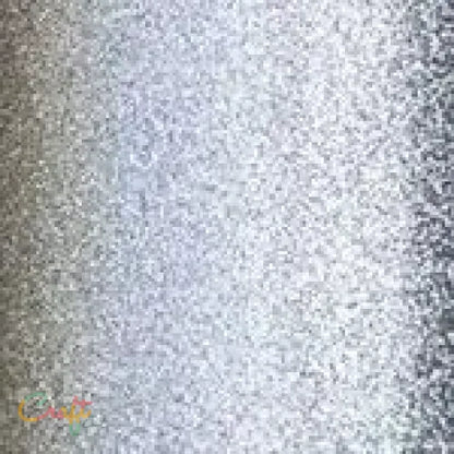 Zilver Glitter Glans - SUPERIOR Ultra-Glitter Vinyl Plakfolie zelfklevend vinyl snijfolie