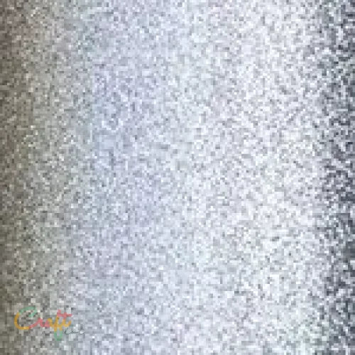 Zilver Glitter Glans - SUPERIOR Ultra-Glitter Vinyl Plakfolie zelfklevend vinyl snijfolie