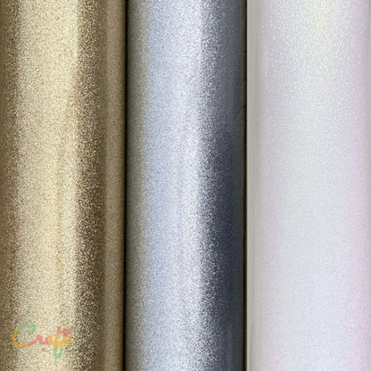 Zilver Glitter Glans - SUPERIOR Ultra-Glitter Vinyl Plakfolie zelfklevend vinyl snijfolie